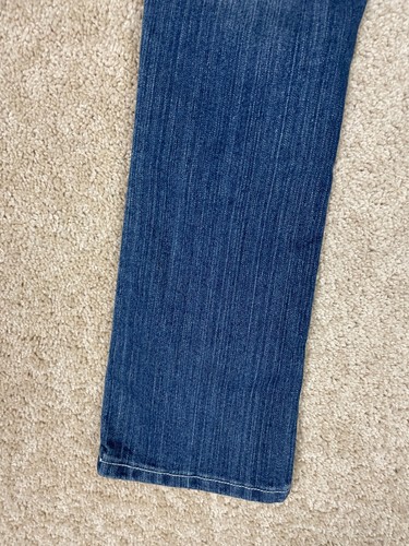 Coogi Denim Jeans Youth Girls 26x23 Relaxed Fit Bootcut Embroidered Logo Blue - Picture 8 of 14