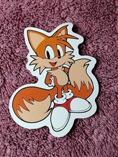 Sonic The Hedgehog Tails Decal Sticker, Tailspin Sticker 3.25" New