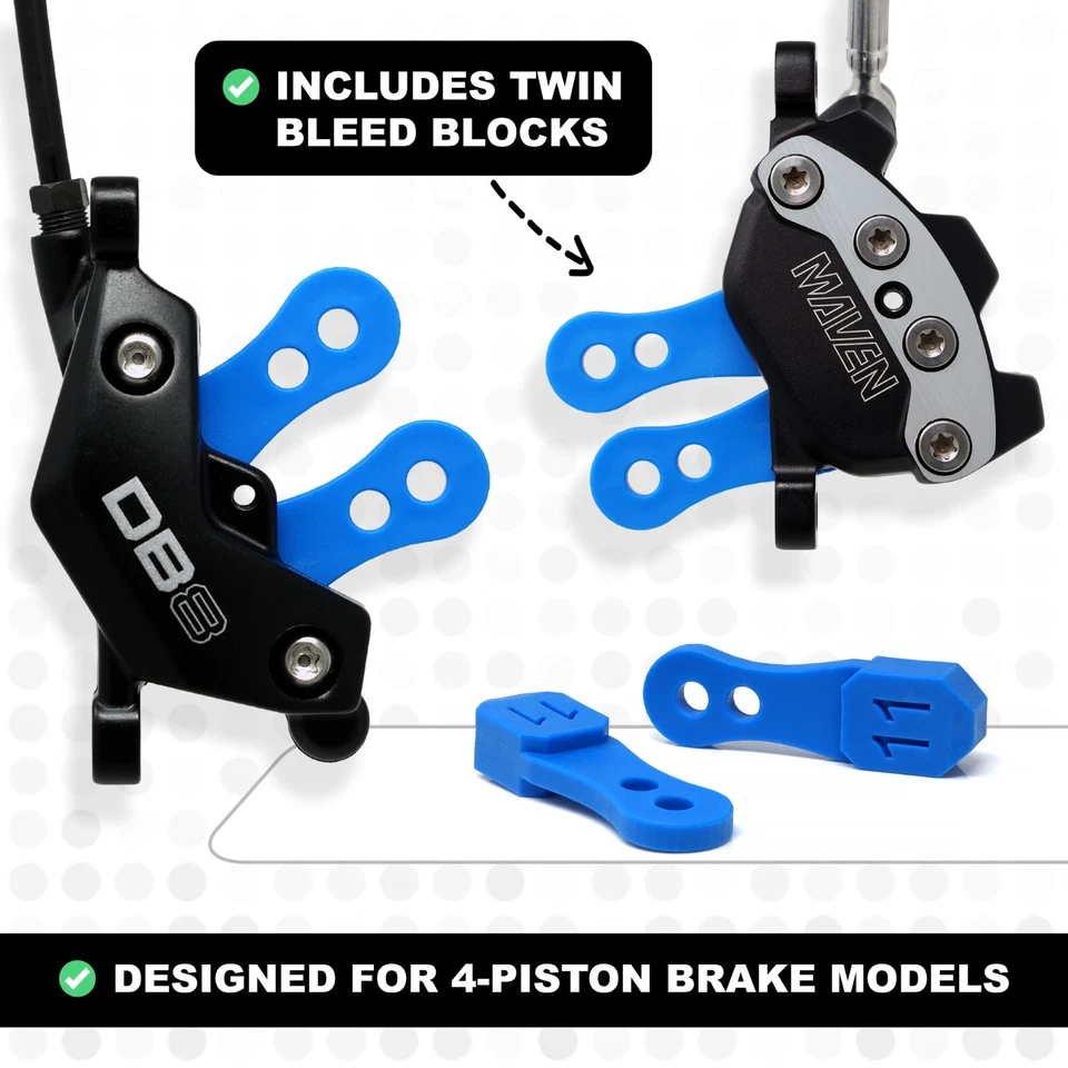 Kit de sangramento de óleo mineral Epic SRAM e óleo mineral Maxima (freios SRAM Maven/DB8) - Imagem 3 de 4