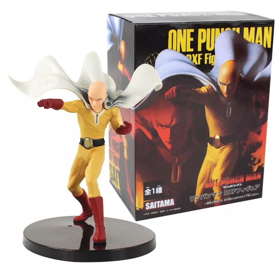 Figurine Saitama One Punch Man de 18 cm, le jouet idéal à offrir à un fan