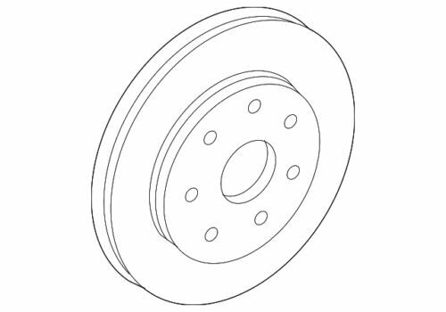 Disco de freno para Ford F-150 2004-2008 (N/P 4U2Z1V125J)