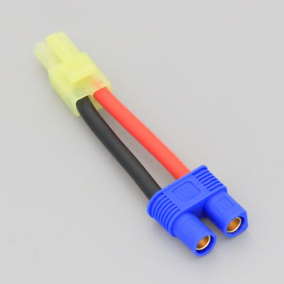 EC3 Female to Mini Tamiya Male cable 14AWG 5CM wire For RC Airsoft