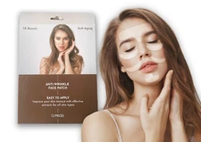 TK Beauty Silicone Face Patches - 12pcs Reusable Wrinkle Patches for face