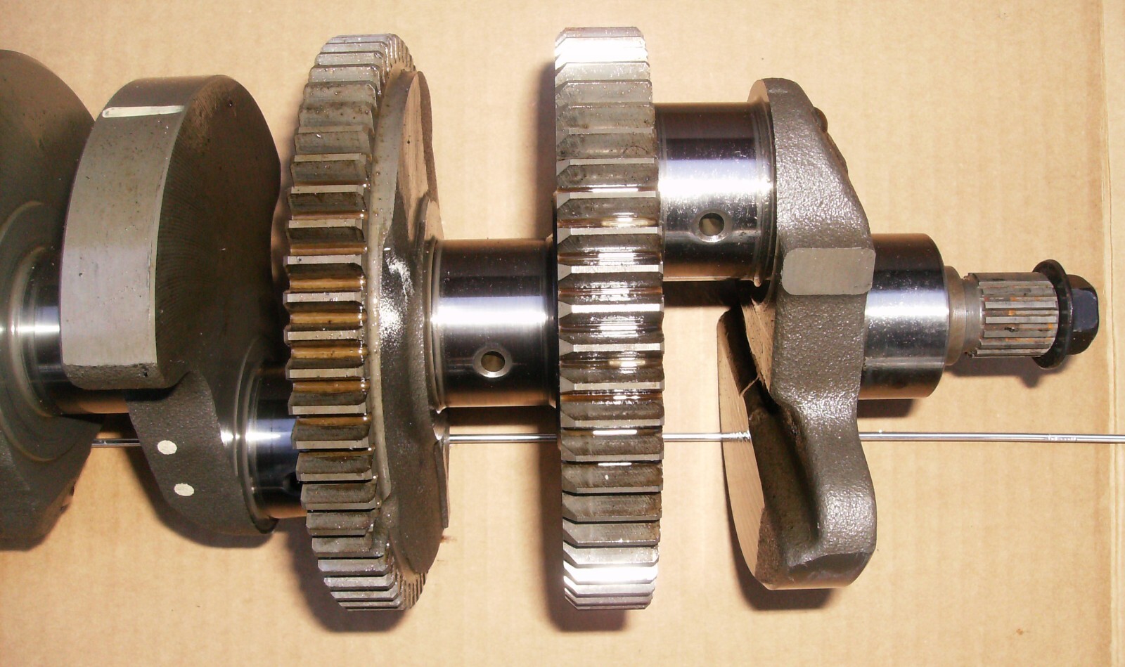 200607 Kawasaki Ninja ZX14 crankshaft with rods GREAT shape eBay