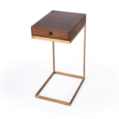 Butler Alec 1 Drawer C Shaped End Table, Loft - 5643140