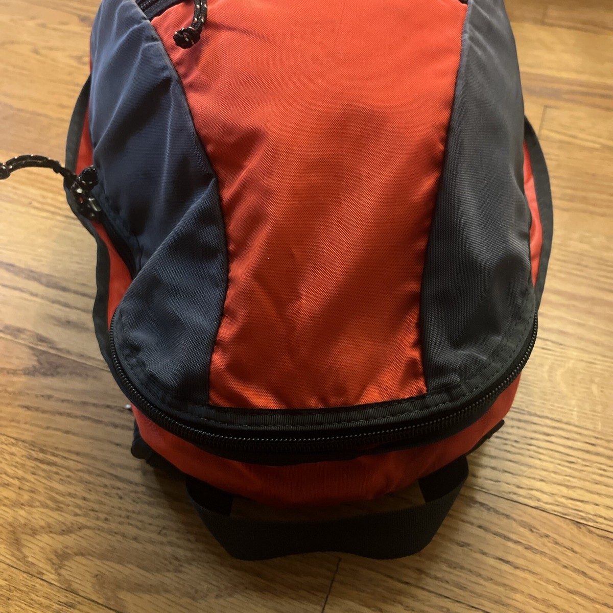 Patagonia VTG Backpack Day Pack Bag Blacked Orange 2001 48400 Made