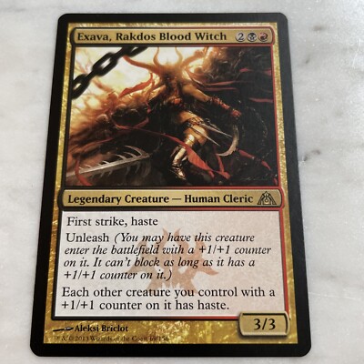 MTG Exava, Rakdos Blood Witch Dragon's Maze 69/156 Regular Rare | eBay