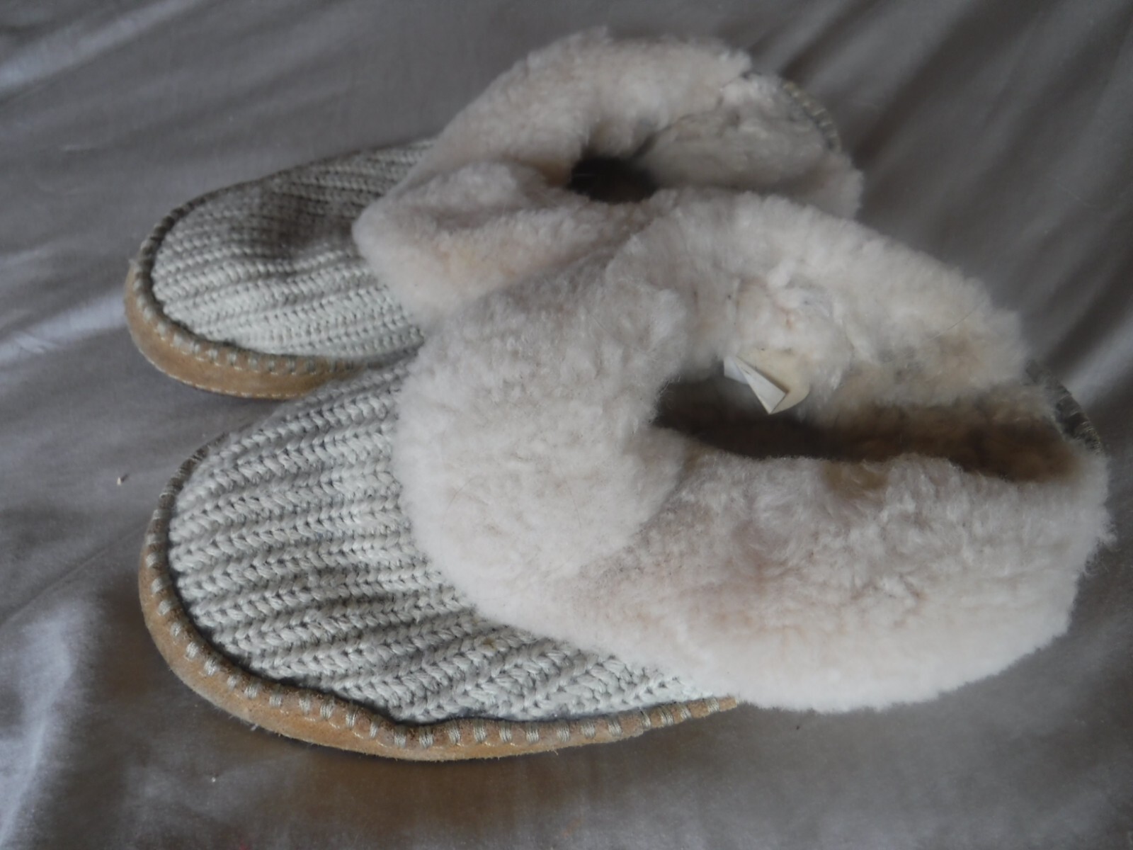 APL Pantofole Ugg Interior Ecopelliccia Donna Taglia 10 Usate