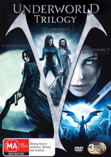 Underworld Trilogy / Evolution / Rise Of The Lycans DVD - VERY GOOD Free Post R4 - Picture 1 of 1