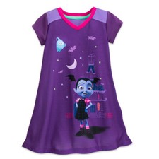 Disney Store Vampirina Nightshirt Pajamas PJ's for Girls Size 2 Toddler