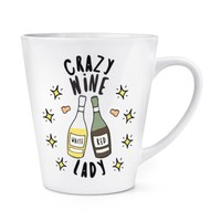 VerrüCkte Wein Damen Stars 341Ml Latte Becher Tasse Lustig Joke Drunk Mutter Tag