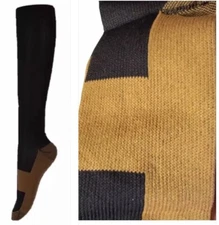 NWT Alpha Sole Compression Socks Men's Size S/M Copper Infused New In Pack Black