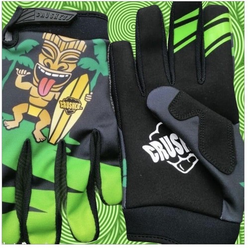 Tiki Dude Crushed Gloves Youth Medium 