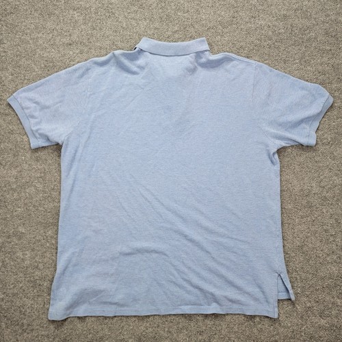 Polo Ralph Lauren Polo Shirt Mens 2XL Blue Short Sleeve Preppy Casual Golf - Picture 7 of 7