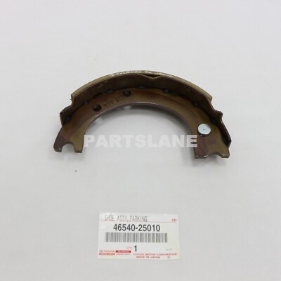 46540-25010 Toyota OEM Genuine SHOE ASSY, PARKING BRAKE, RH