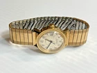 Vintage Antique Timex Electric Ladies Wrist Watch - 10k Golf Filled Band