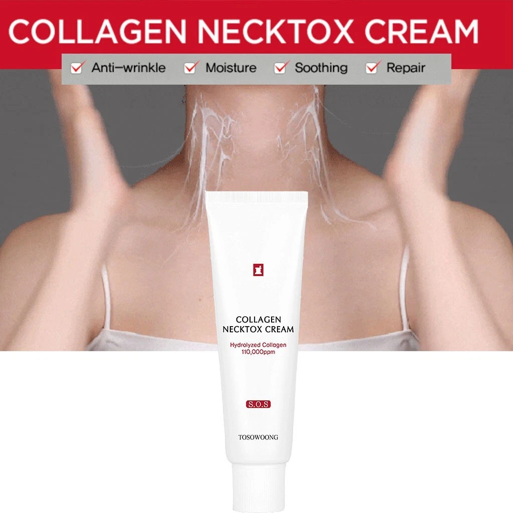 [TOSOWOONG] Collagen Necktox Cream 50ml Hydrolyzed collagen 110,000ppm