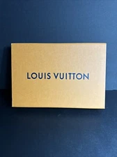 Authentic Louis Vuitton Large Gift Box Magnetic - Empty Box With Tissue 12x8x2