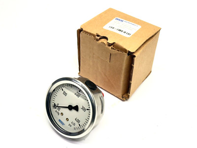 Wika Instruments 52669921 Type 213.53 Pressure Gauge 2.5'' -30in.Hg/435PSI