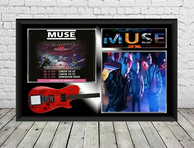 Muse Signed Photo Print Autographed Poster Memorabilia