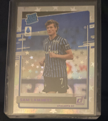 2020-21 Panini Chronicles Donruss Soccer Sam Lammers Purple Astro Rated Rookie#2