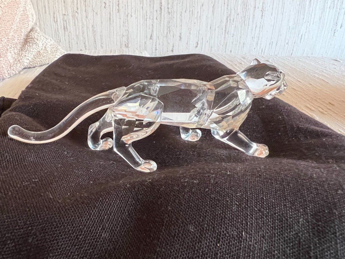 SWAROVSKI CRYSTAL FIGURINE LEOPARD (217093) IN BOX | eBay SWAROVSKI CRYSTAL FIGURINE LEOPARD (217093) IN BOX | eBay