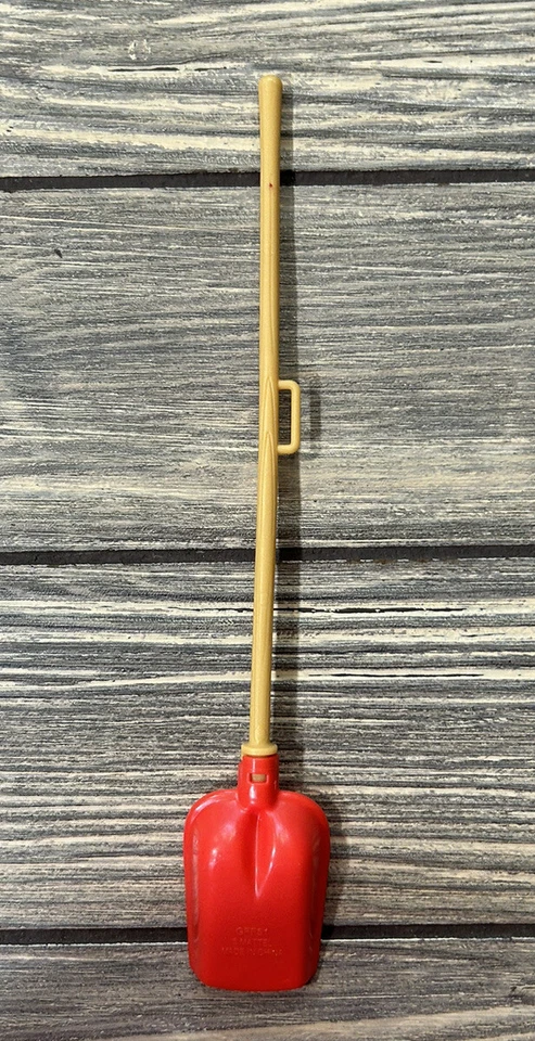 Brinquedo tamanho Barbie pá rosa quente ferramenta de jardinagem Mattel peça de reposição - Imagem 2 de 2