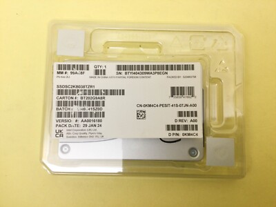 KM4C4 Dell 3.84TB SATA 6Gbps Read Intensive 2.5'' SSD