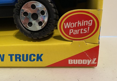 Vintage Buddy L 1989 AAA Tow Truck Super Brutes Toughest Toy On Wheels New - Picture 2 of 7