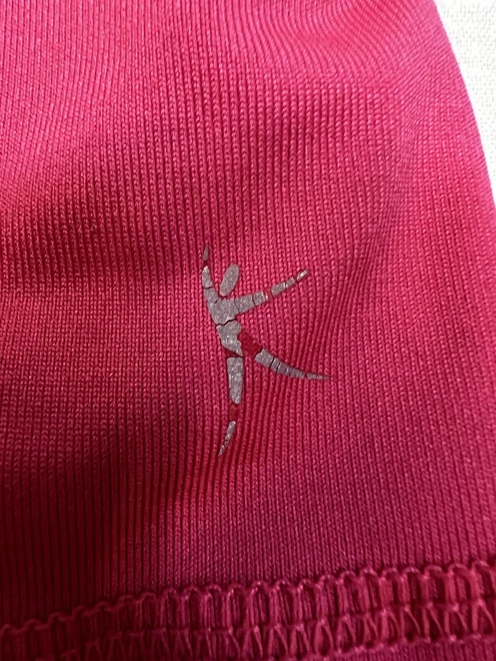 Camiseta sin mangas Danskin NOW para mujer 2 unidades atlética Dri-more Tech corredor forrada en la espalda rosa/gris Foto 3 de 4