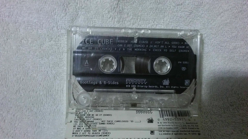 Ice Cube - Bootlegs & B-Sides by Ice Cube (Dec-1994 Priority Records) - Image 4 of 4