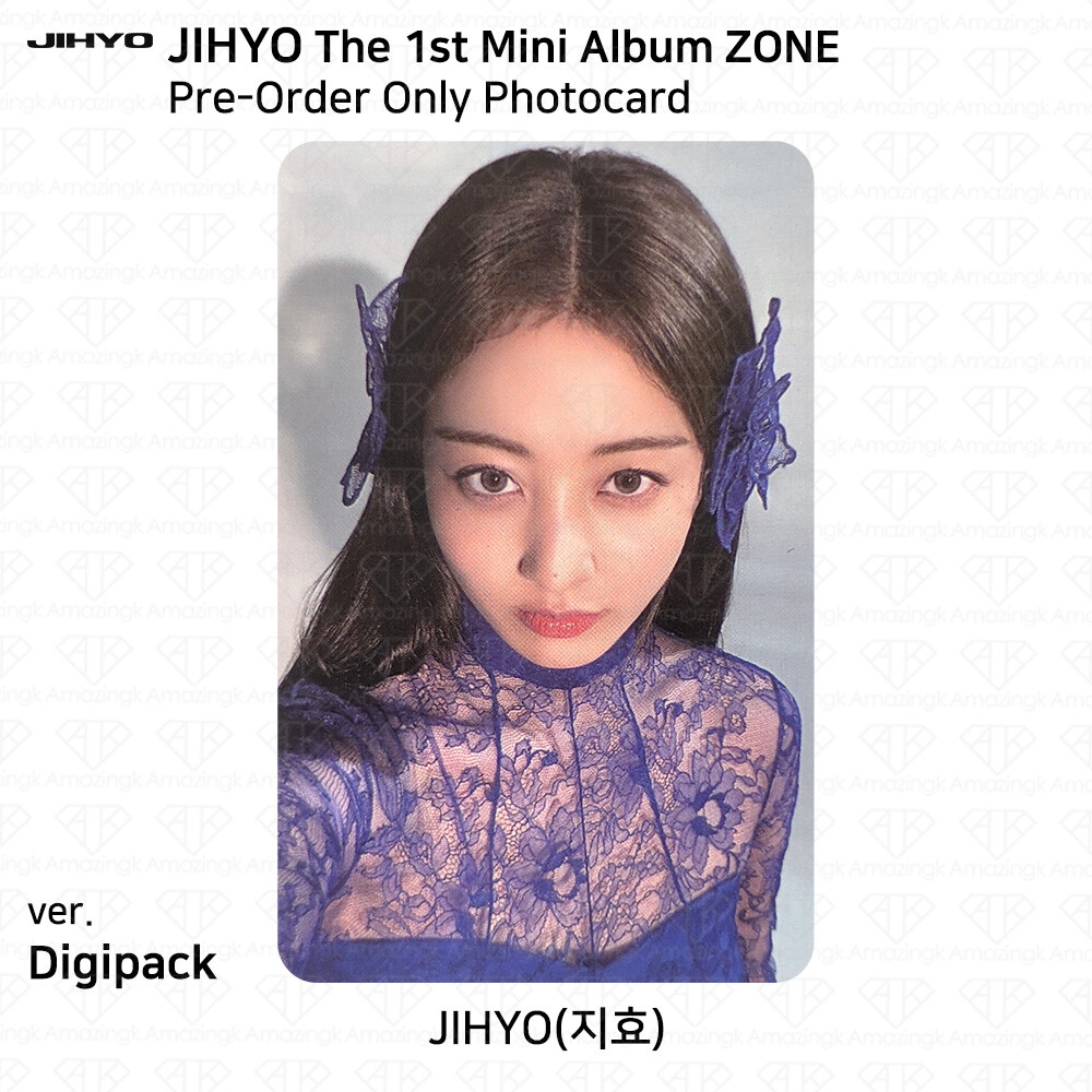 TWICE Jihyo The 1st Mini Album ZONE Standard Digipack Photocard