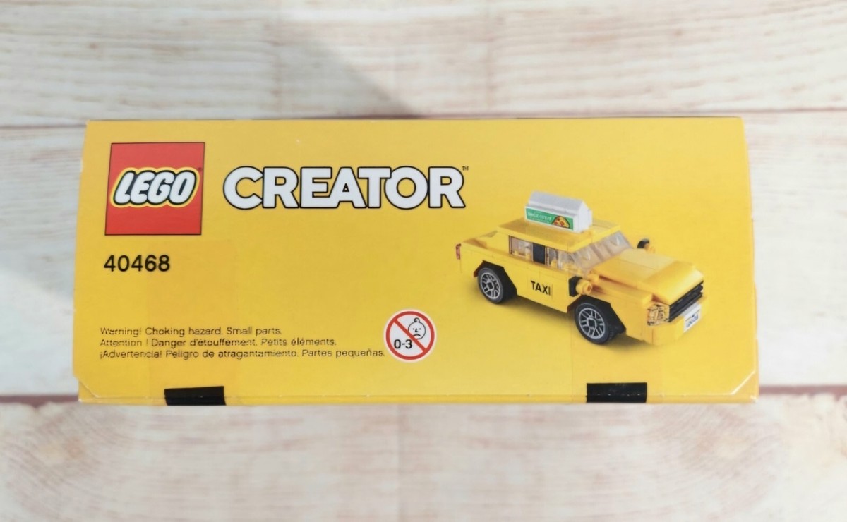 LEGO Creator 40468 YELLOW TAXI 7+ 124 pcs New York NYC Cab