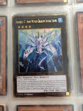 Number 37: Hope Woven Dragon Spider Shark PGL3-EN007! Gold Secret Rare 1st! NM!