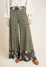 Farm Rio Size XS • Amie Floral Wide Leg Lounge Boho Pants