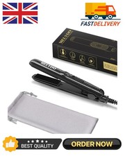 Mini Hair Straighteners, Ceramic Mini Straightener for Short Hair/Bangs, Travel 