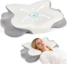Cervical Pillow for Neck Pain Relief, Ergonomic Memory Foam Pillows for Neck