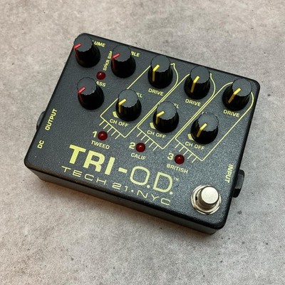 TECH21 TRI-O.D. Gitarren-Overdrive-Pedal gebraucht mit Kratzern