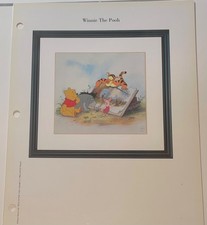 Disney Winnie the Pooh & Storytime Too laminated promo Gallery Binder Page
