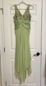 green y2k dress Y2K Lime Green Beaded Gown - S main image 0