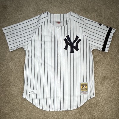 Mitchell & Ness 1995 NY Yankees Mariano Rivera #42 Pinstripe Jersey 44 (L) White