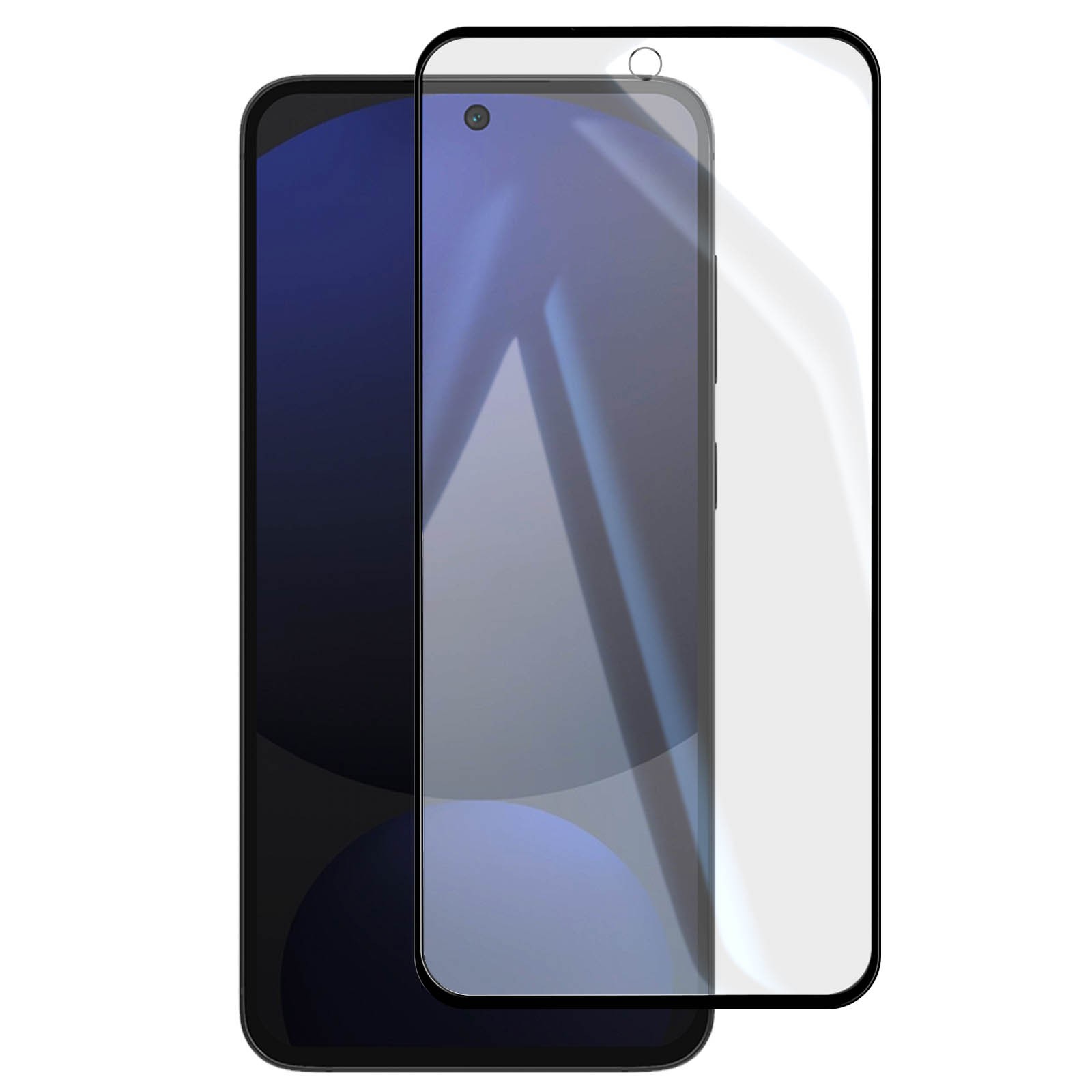 Vetro temperato S24 FE Akashi protection écran en verre noir pour smartphone