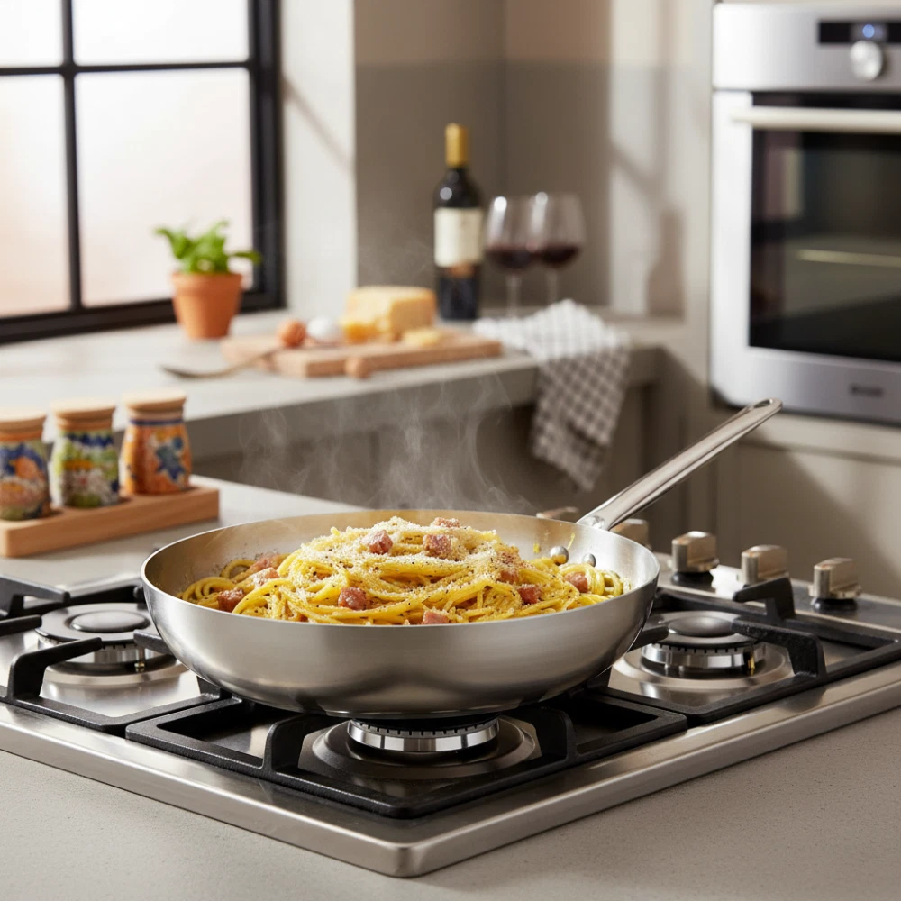 Mamù Made in Italy Professional Catering Pasta Maker Pure Aluminum