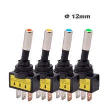 LED Switch LED Switch 2V 20A LED Switch LED Switches Self-locking 2V 20A