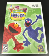 Sesame Street Ready Set Grover With Elmo Nintendo Wii Game Completed with Manual