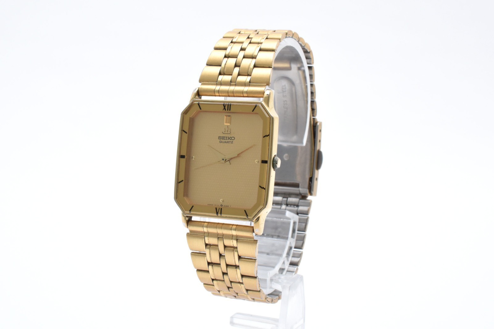 Quartz MINT* from JAPAN 5Y31-511A Men's *NEAR Dial SEIKO Vintage Gold Watch - VintageWatches.PK Quartz MINT* from JAPAN 5Y31-511A Men's *NEAR Dial SEIKO Vintage Gold Watch - vintagewatches.pk