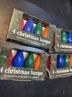 Lot Of 4 Assorted Christmas Lights Decoration Lamps Bulbs C-9 1/4 120v C-7 — photo 7