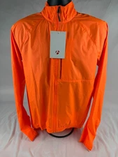 Bontrager Men's Circuit Windshell Jacket SIZE Medium Blaze Orange