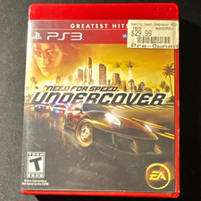 Need for Speed: Undercover EA Sony PlayStation 3 PS3 Racing T Manual Multiplayer