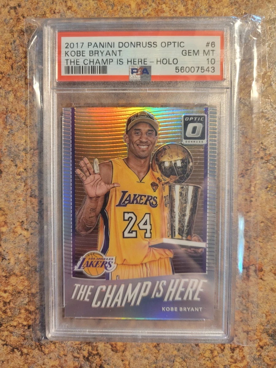 Panini Kobe Bryant Basketball 2017-18 Season Sports Trading Cards